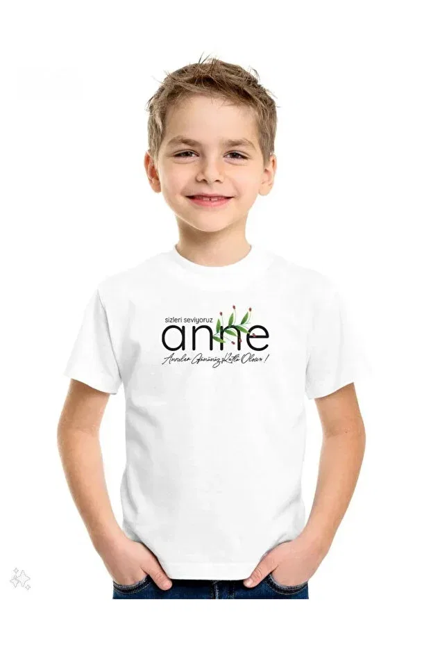Детская футболка с принтом Unisex children's printed t-shirt Black Modblack, White
