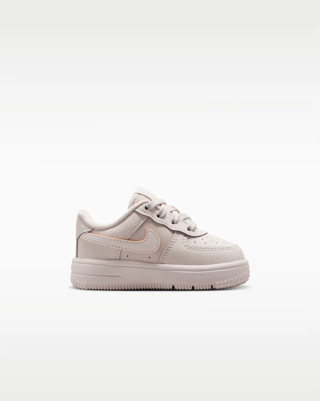 Детская/подростковая обувь Nike Force 1 Low SE, Light Orewood Brown/Orange Pulse/Football Grey/Phantom — фото 3