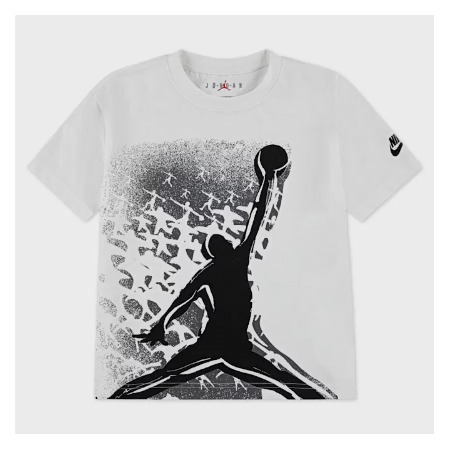 Детская футболка с коротким рукавом Nike Jordan JDB M J Brand SSNL SS Tee, Черный
