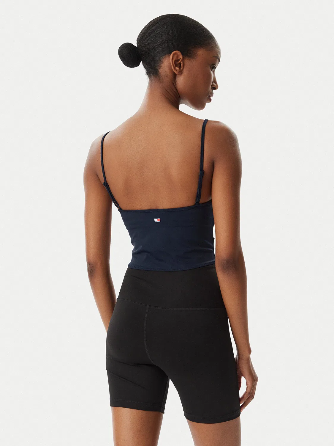 Женский топ Tommy Hilfiger, темно-синий — фото 3