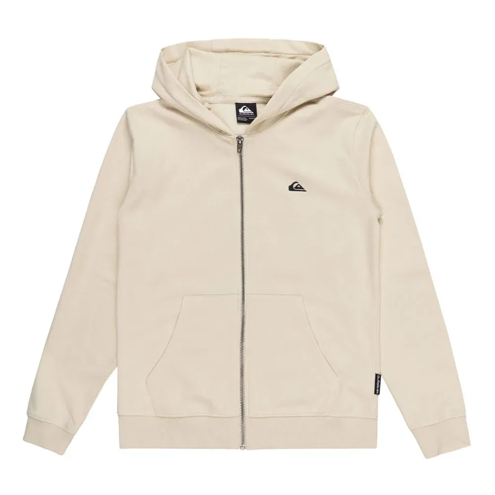 Худи на молнии Basic Quiksilver, бежевый