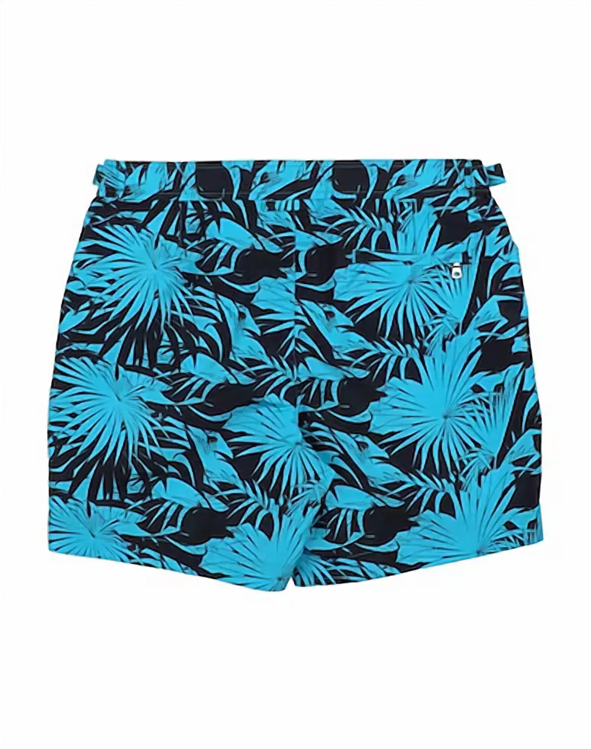 Детские шорты для мальчиков для плавания с принтом Russell Palmetto Orlebar Brown, Cerulean — фото 2
