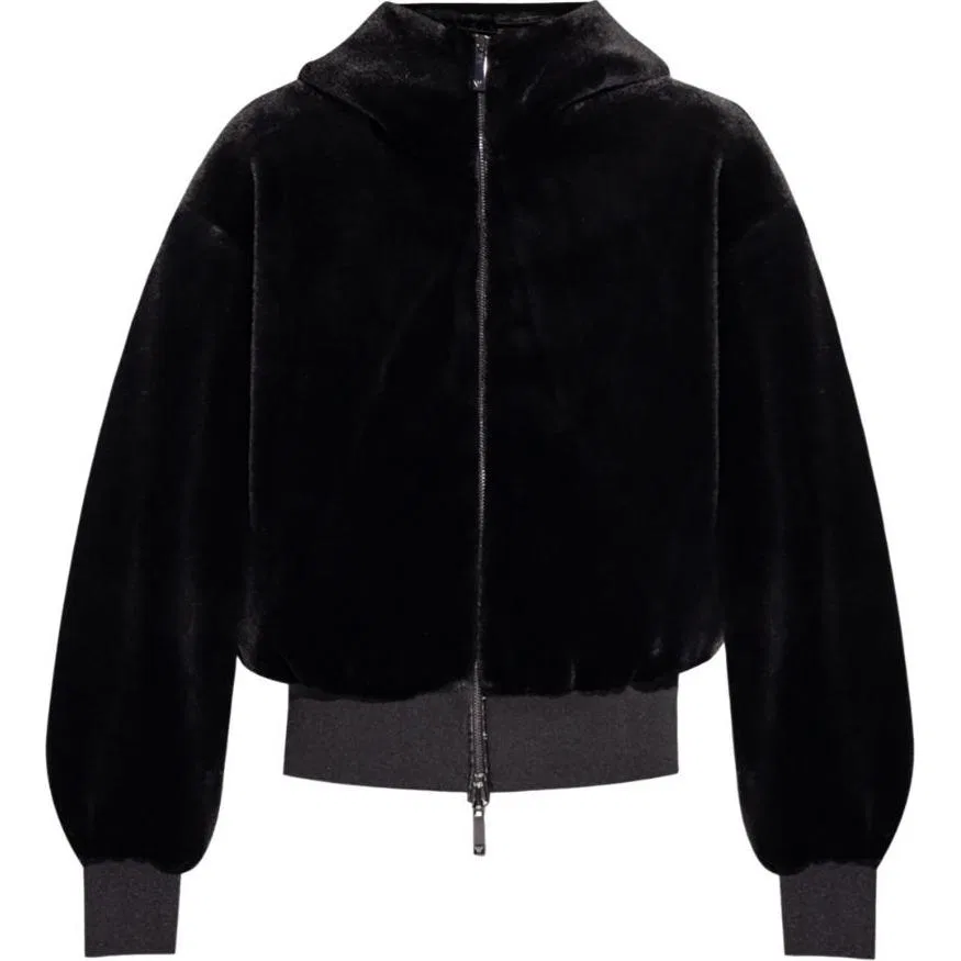 Женская куртка с длинным рукавом SS24 Jackets & Coats, EMPORIO ARMANI, Black