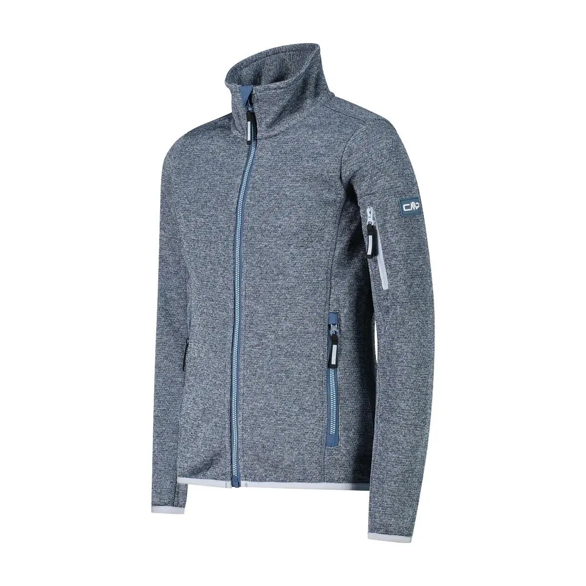 Детская флисовая куртка для девочек Kid G Jacket Cmp, Konigsblau Pastellblau Navyblau — фото 2