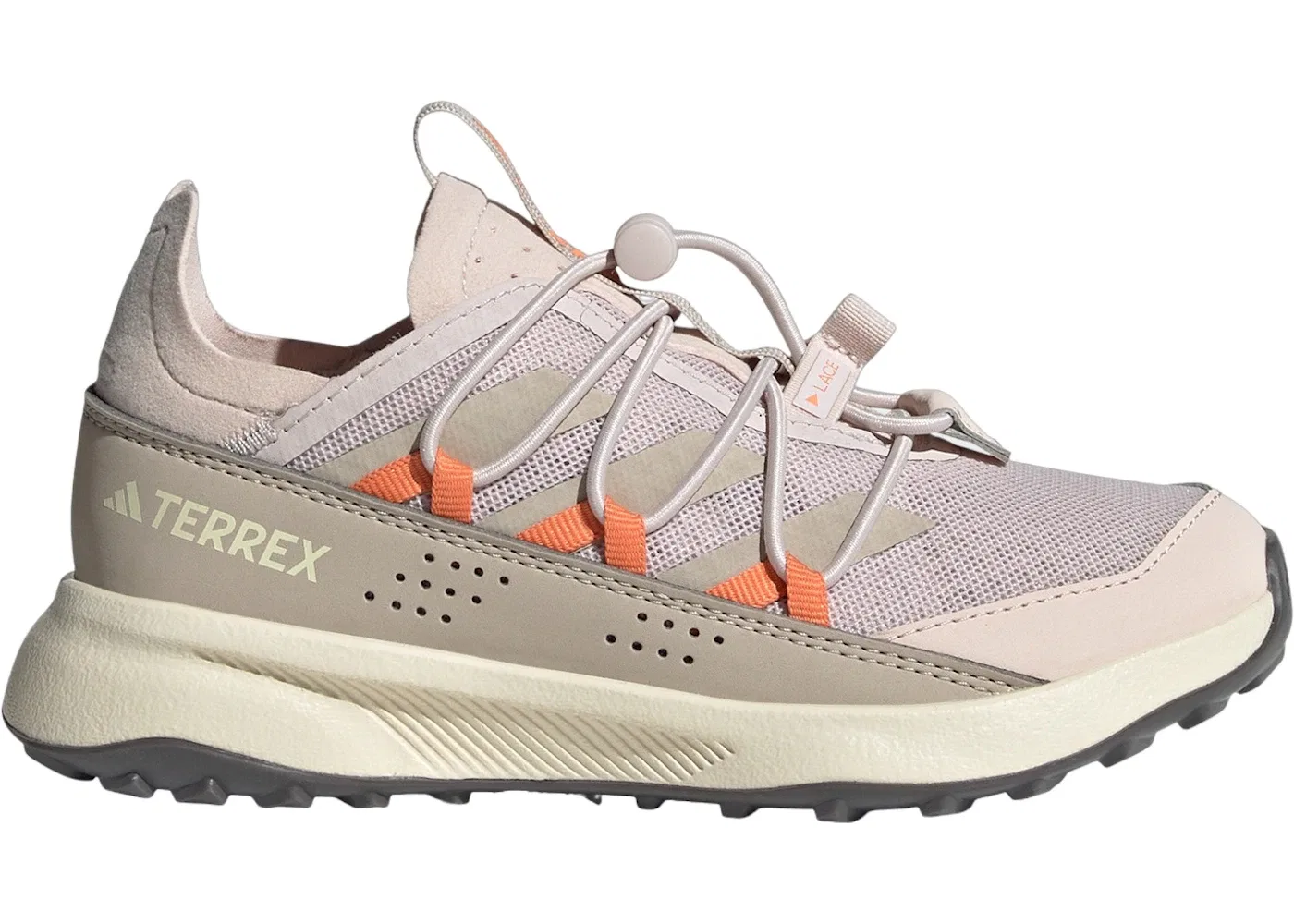 Детские кроссовки с технологией Heat.RDY Adidas Terrex Voyager 21, Putty Mauve Wonder Beige Amber Tint