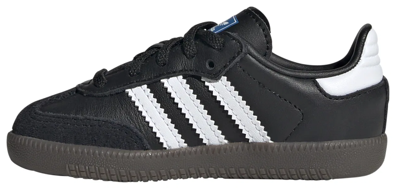 Кроссовки для мальчиков Samba Adidas, цвет Core Black/White — фото 3