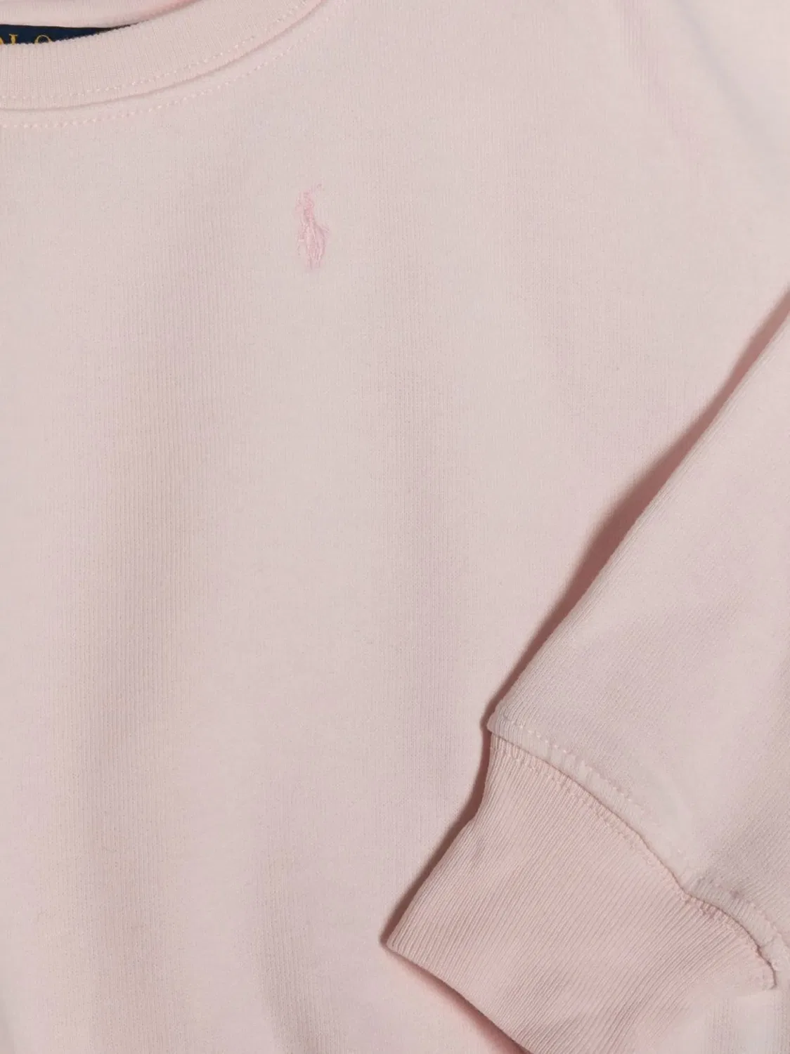 Polo Ralph Lauren Свитшот с логотипом светло-розового цвета — фото 3