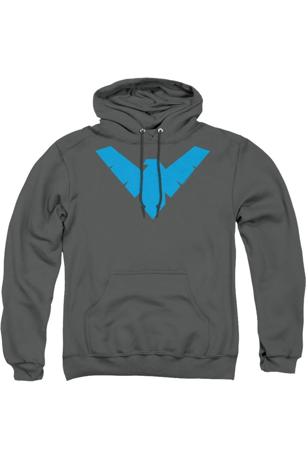 

Толстовка с капюшоном Batman Nightwing Symbol для взрослых Gildan, цвет charcoal