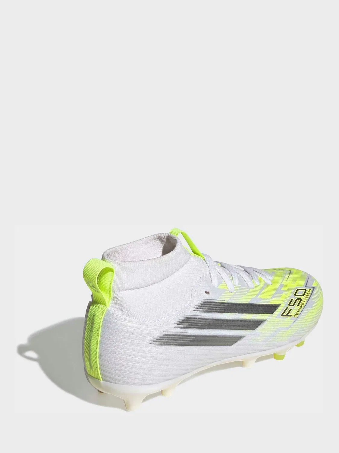 Бутсы футбольные, mid cut, F50 Sparkfusion League adidas, белый — фото 3