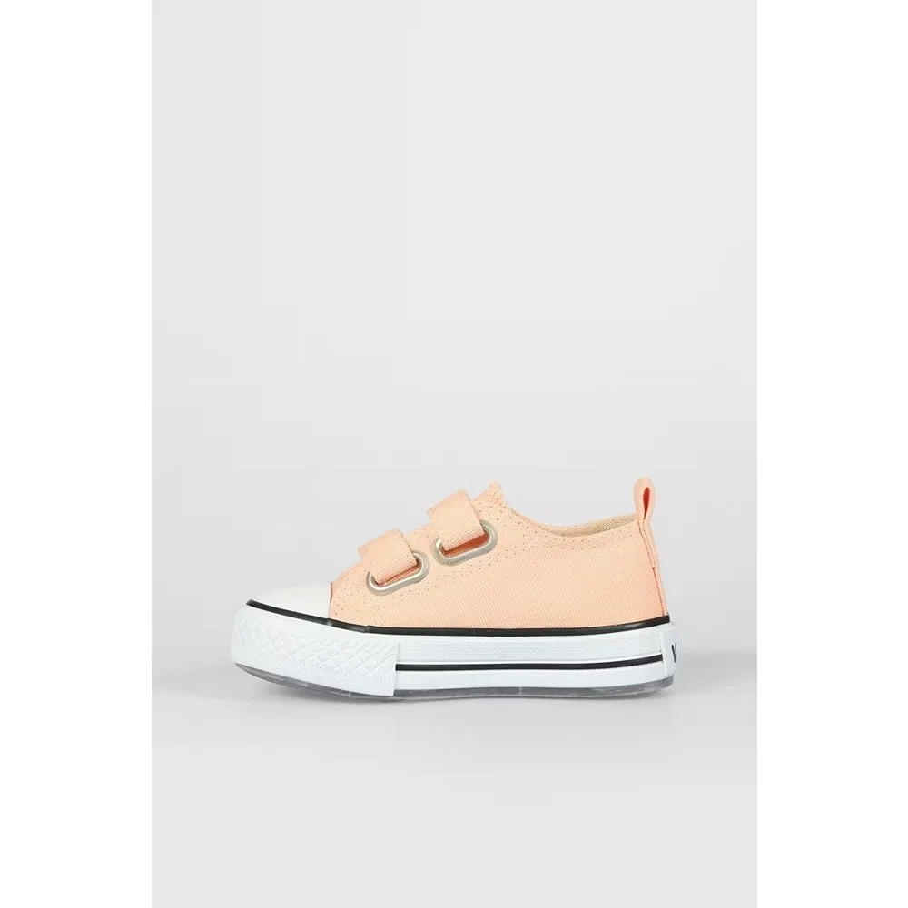 Детские кроссовки из льна с подсветкой на липучках, Unisex Vicco — фото 3