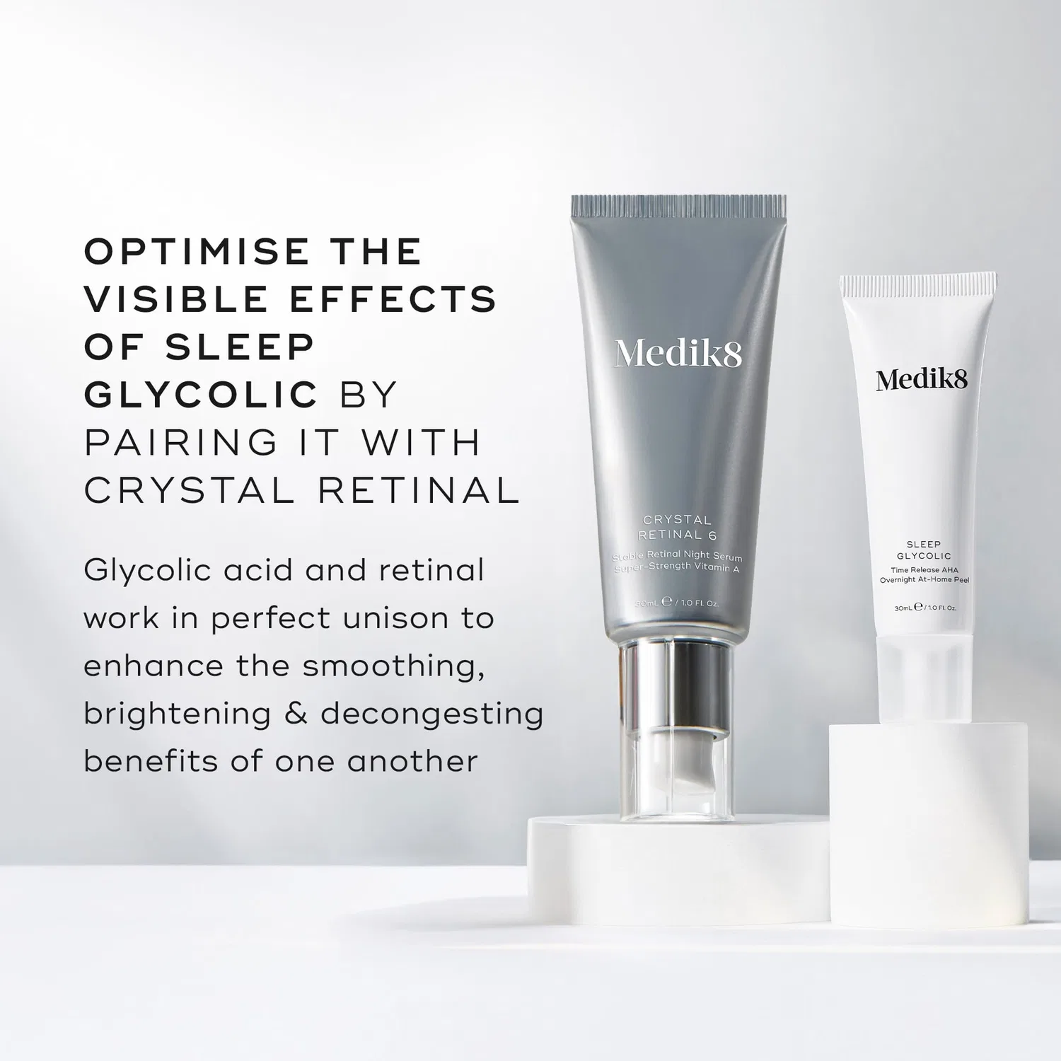 Ночной пилинг с гликолевой кислотой 30 мл Medik8 Sleep Glycolic — фото 4
