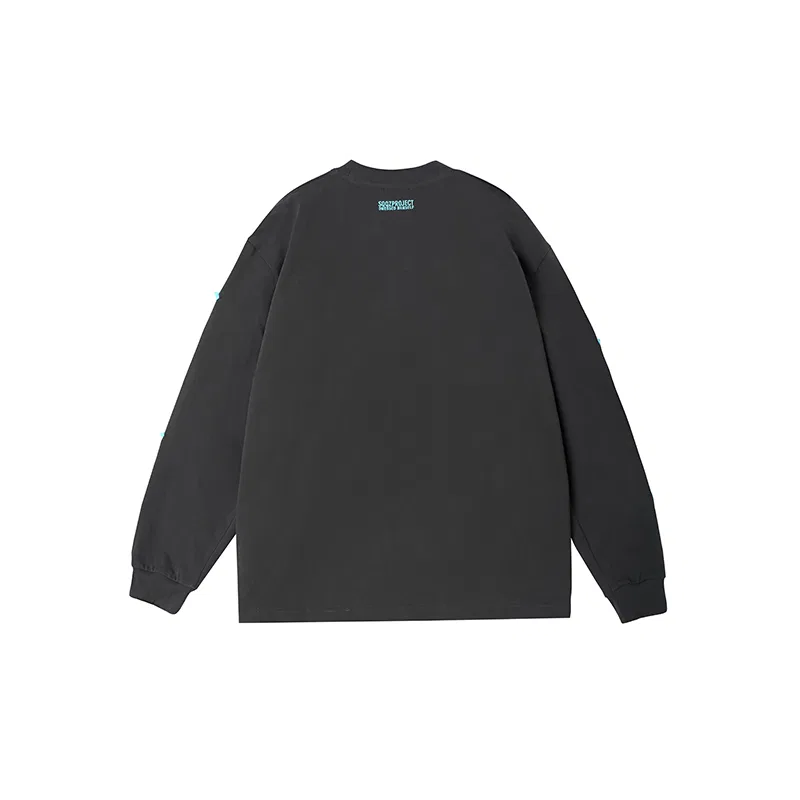 Детская футболка с круглым вырезом, свободного кроя, Moderate Straight Fit, SQQZ Project — фото 4
