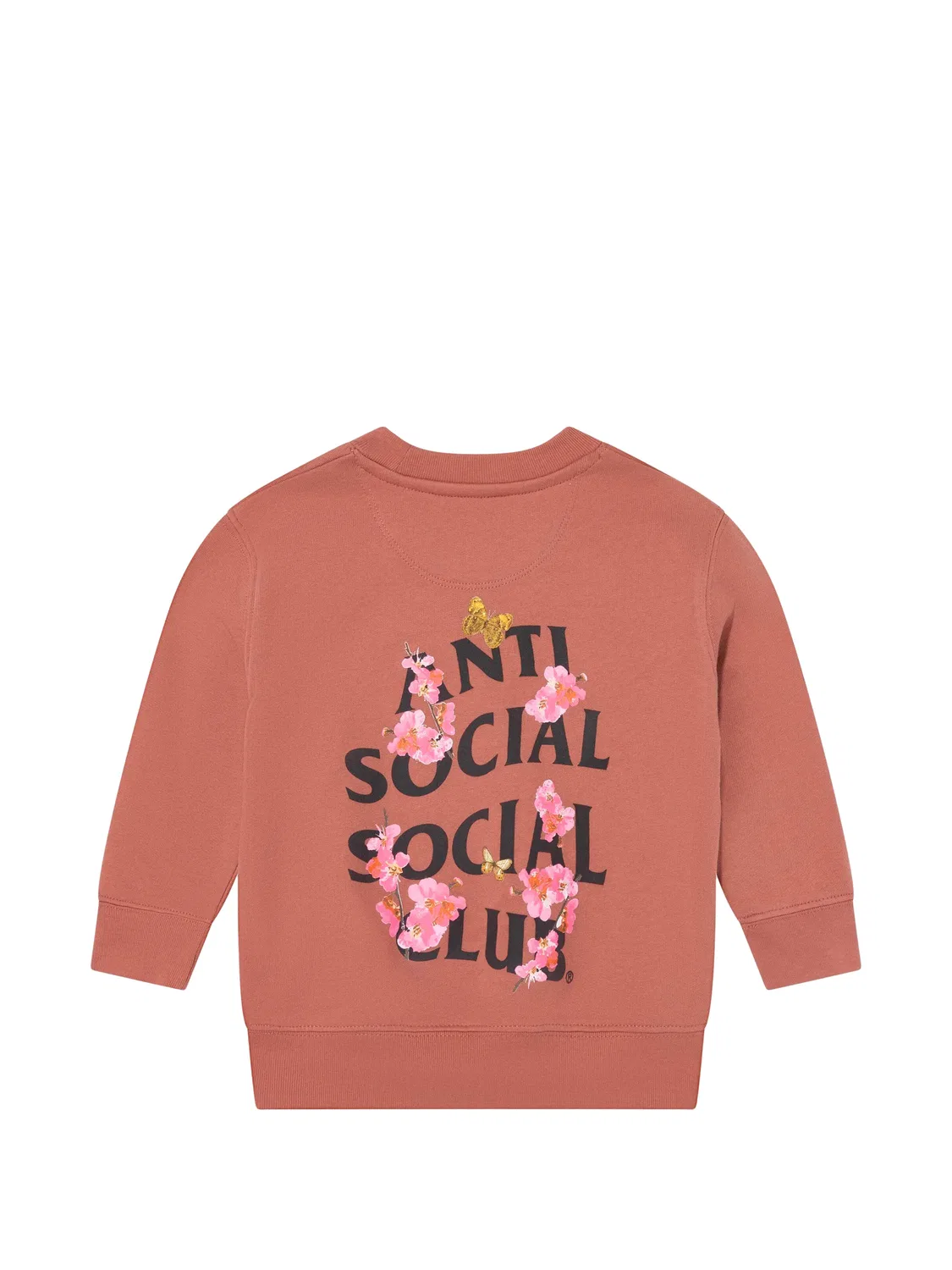 Свитер Kkotch с цветочным принтом Anti Social Social Club Kids, оранжевый — фото 2