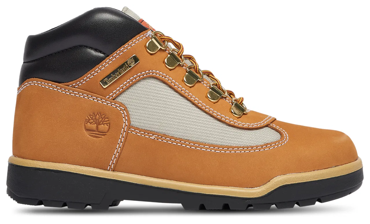 Детские ботинки для мальчиков с шнуровкой Timberland Chukka Field Boots, Wheat