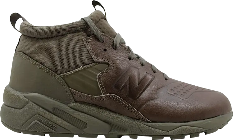 

Кроссовки New Balance 580 Mid Deconstructed 'Olive', зеленый