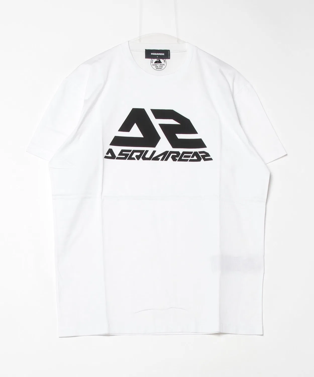Мужская футболка свободного кроя с коротким рукавом DSQUARED2, White