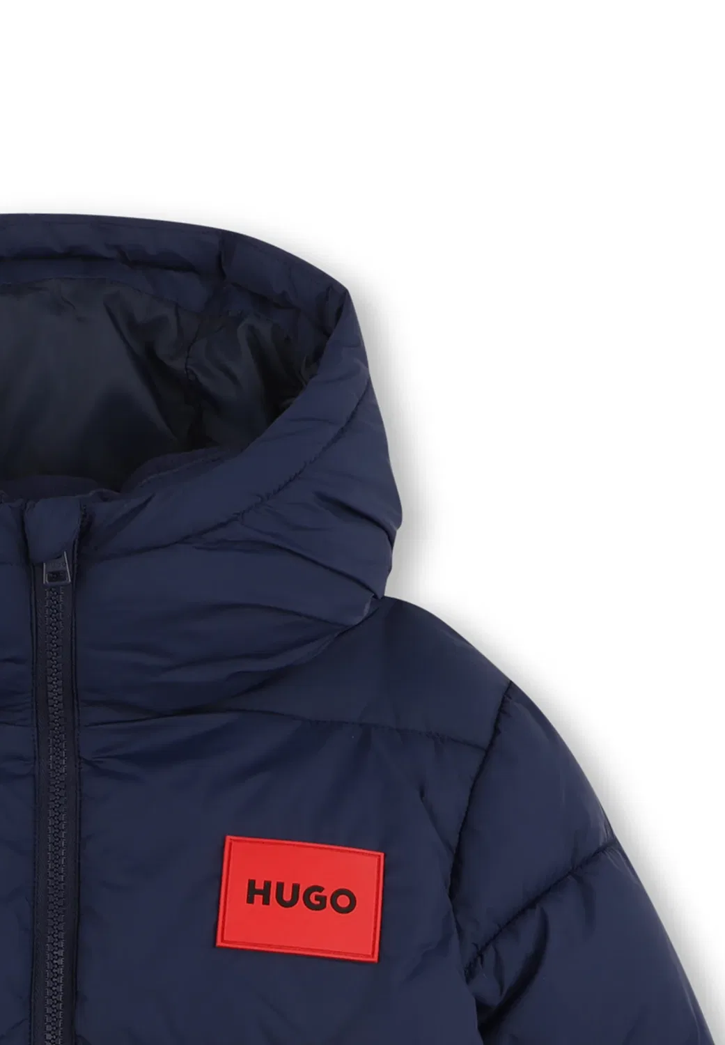 Пуховая куртка - зимняя куртка Hugo Kids, Navy — фото 3