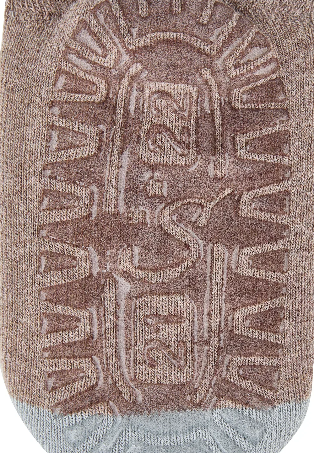 Fliesen flitzer air berge mit durchbrochender anti-rutsch-sohle унисекс - носки Sterntaler, Braun Mel — фото 4