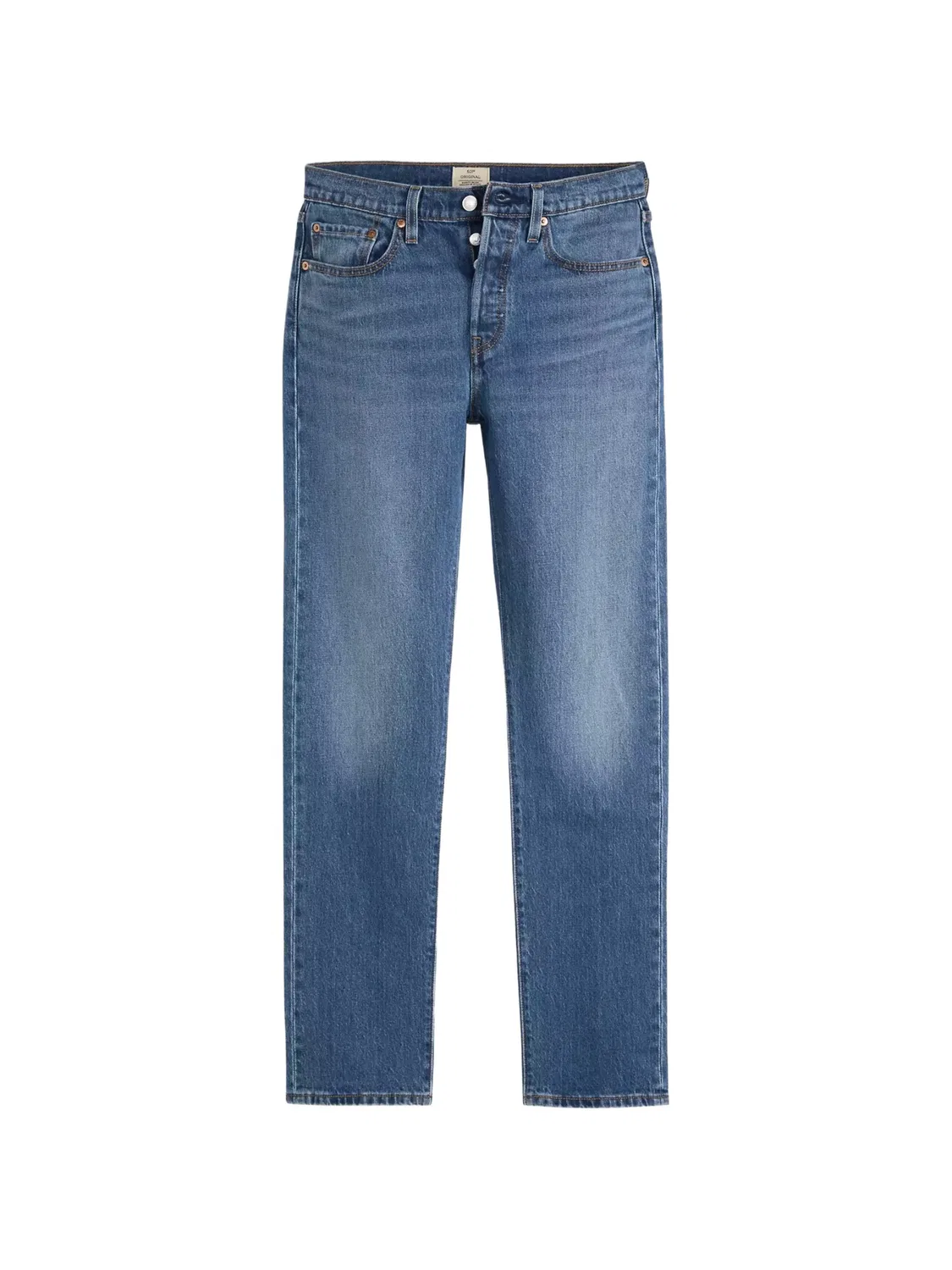 Джинсы 501 Original Fit синие Levi's, синий