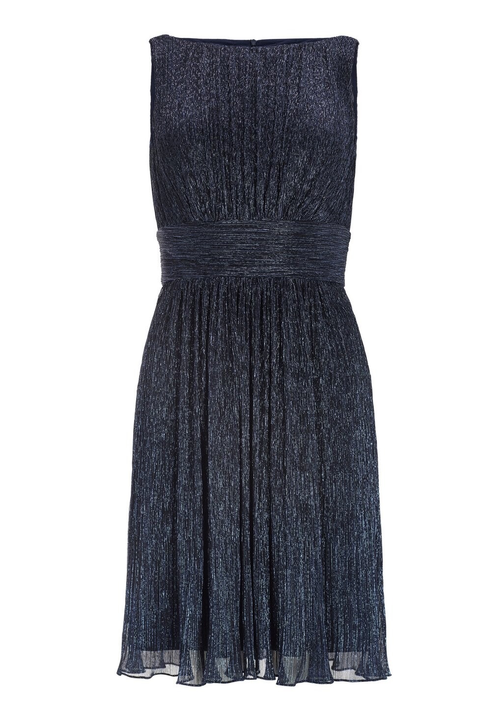 

Элегантное платье Swing Plissiertes Mit Taillen, темно-синий (размер RU 40)