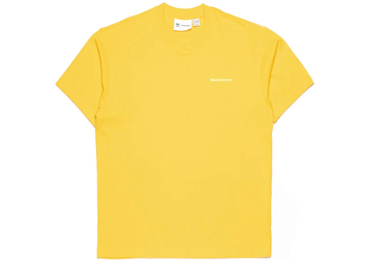 Мужская футболка с принтом Adidas x Humanrace By Pharrell Williams Basics Tee, Gold