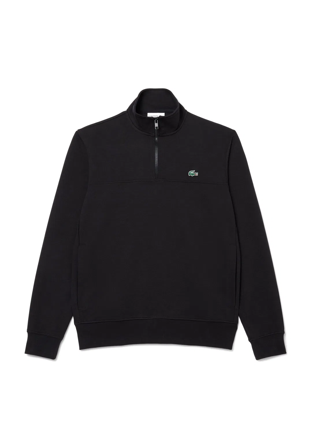 Свитшот полузамок Classic Fit Lacoste, black