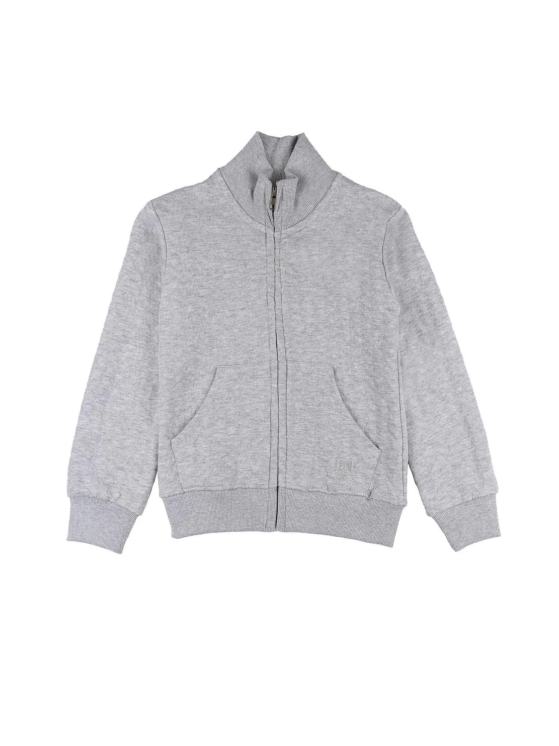 Детский свитшот для девочек с молнией Leone 1947 Apparel, Grau Carbongrau