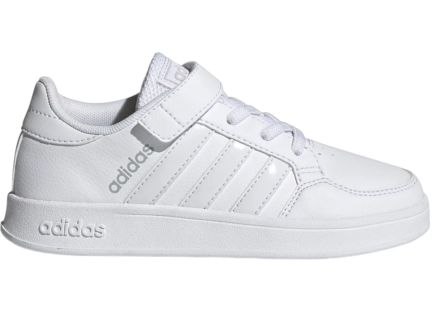 Детские кроссовки с закрытой пяткой Adidas Breaknet Adidas, Cloud White