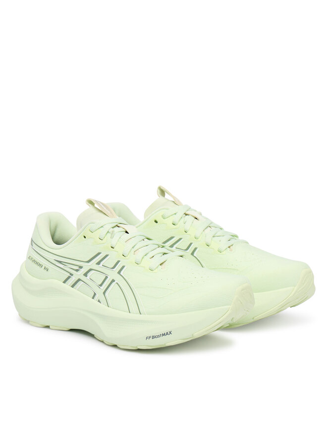 Беговые кроссовки Gt-2000 14 1012B843 Asics, зеленый — фото 2