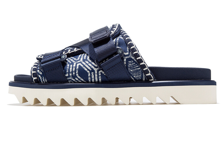 

Шлепанцы мужские, синие, с тепло-желтым оттенком Palladium