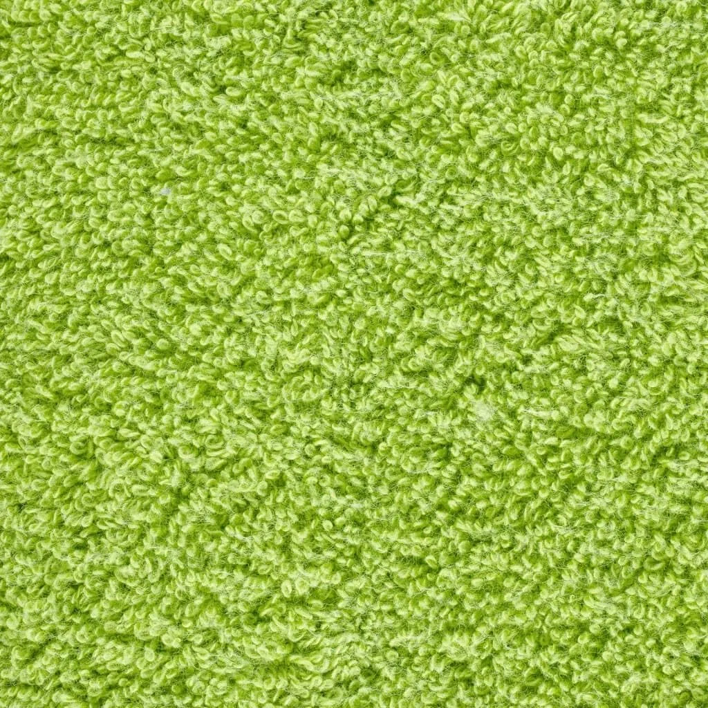 Мочалки банные из 100% хлопка SOLUND 4 шт, 30x30 см, 600 г/м², Апфельгрюн Geenyuu — фото 4