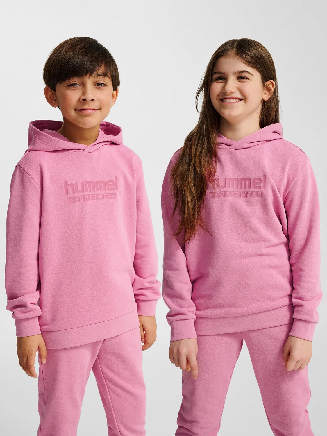 Детское худи с капюшоном Hmljr Base Hummel, Bonbonrosa
