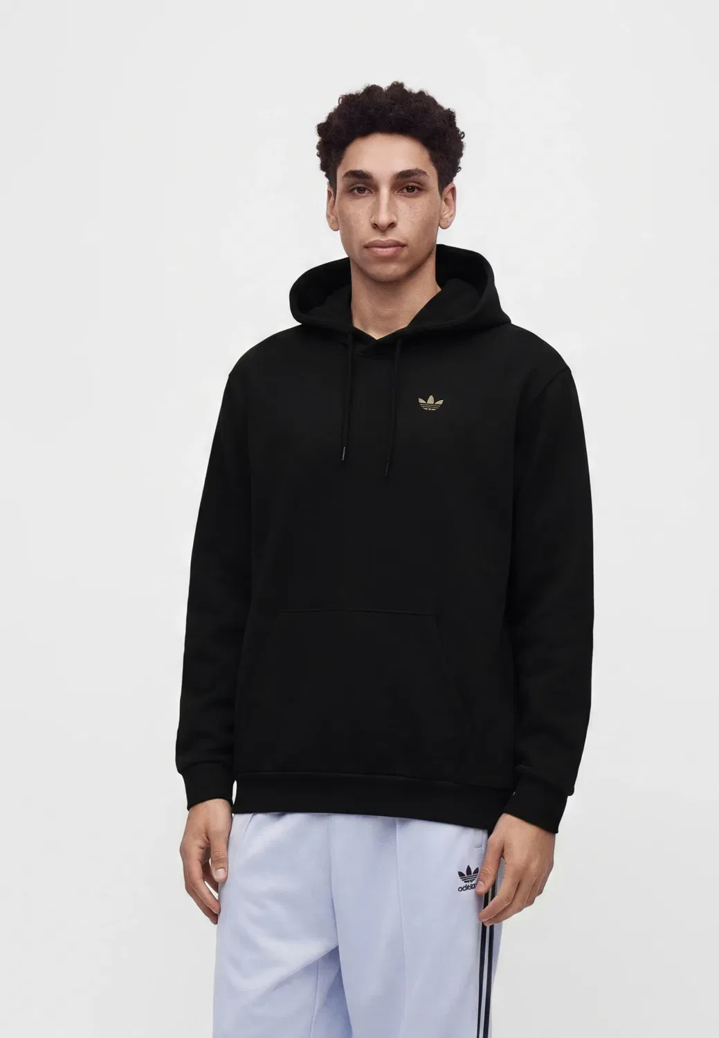 Толстовка с логотипом скейтбординга - худи Adidas Originals, Black — фото 3