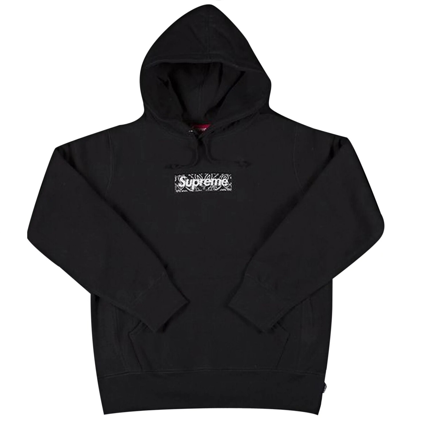 

Худи Supreme Supreme Bandana Box Logo, чёрный, Черный, Худи Supreme Supreme Bandana Box Logo, чёрный
