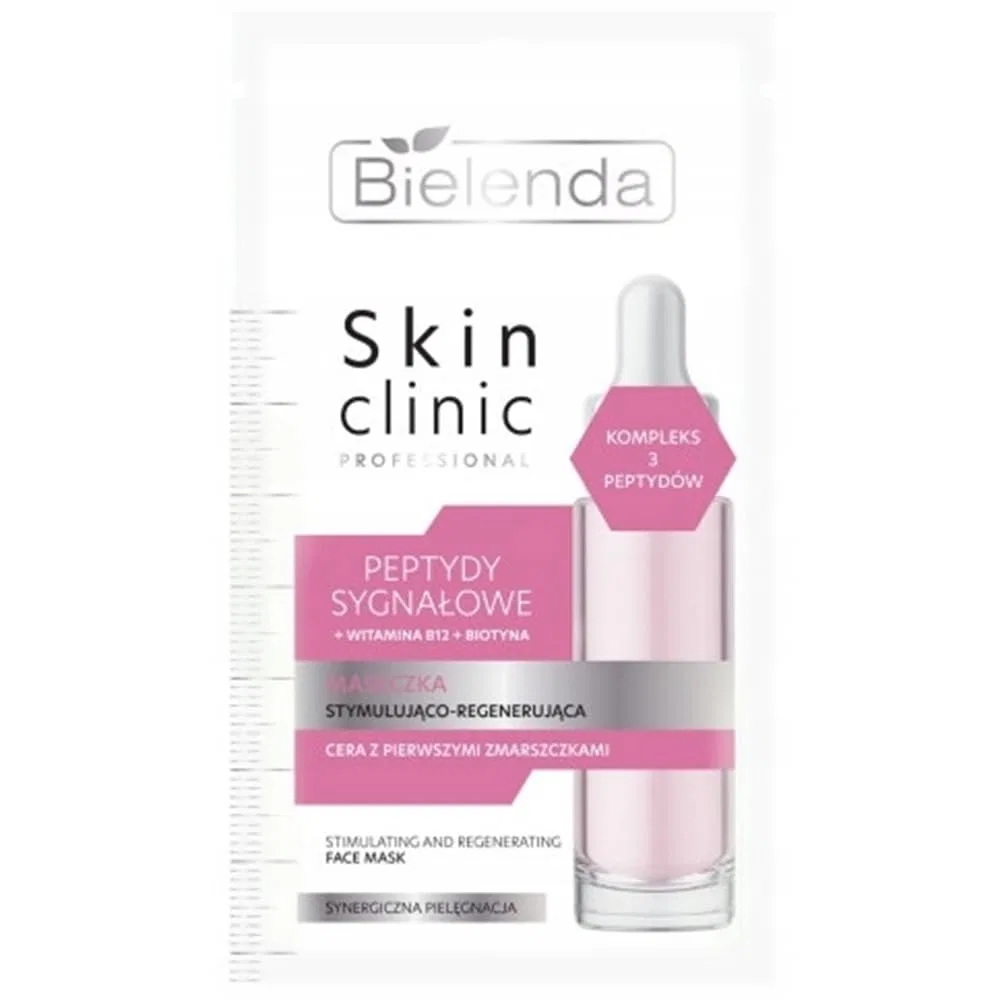 No brand Регенерирующая маска Bielenda Skin Clinic с витамином B12 и биотином, 8 г