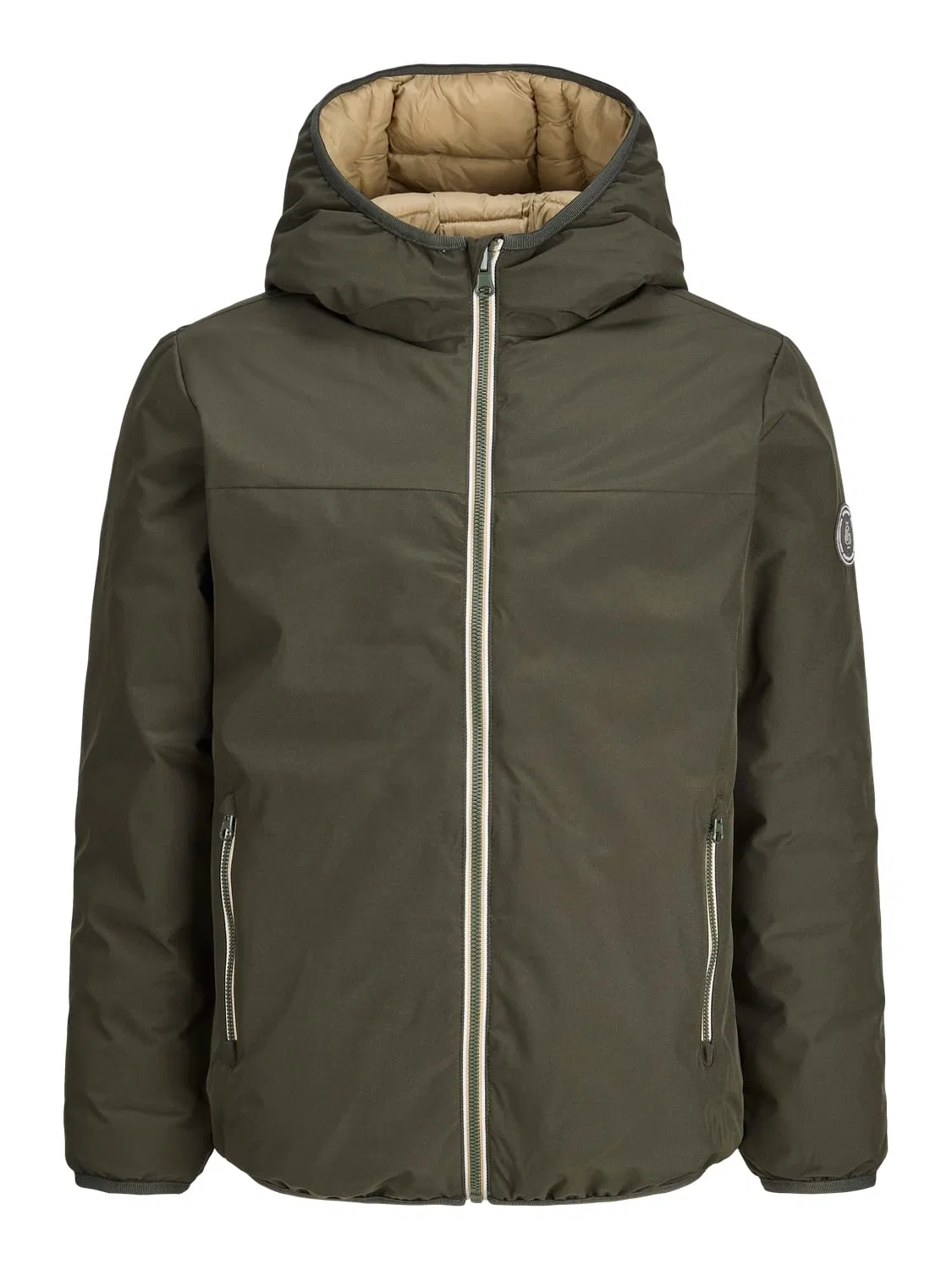 Зимняя куртка-пуховик Jjebrooklyn Jack & Jones Junior, розовый