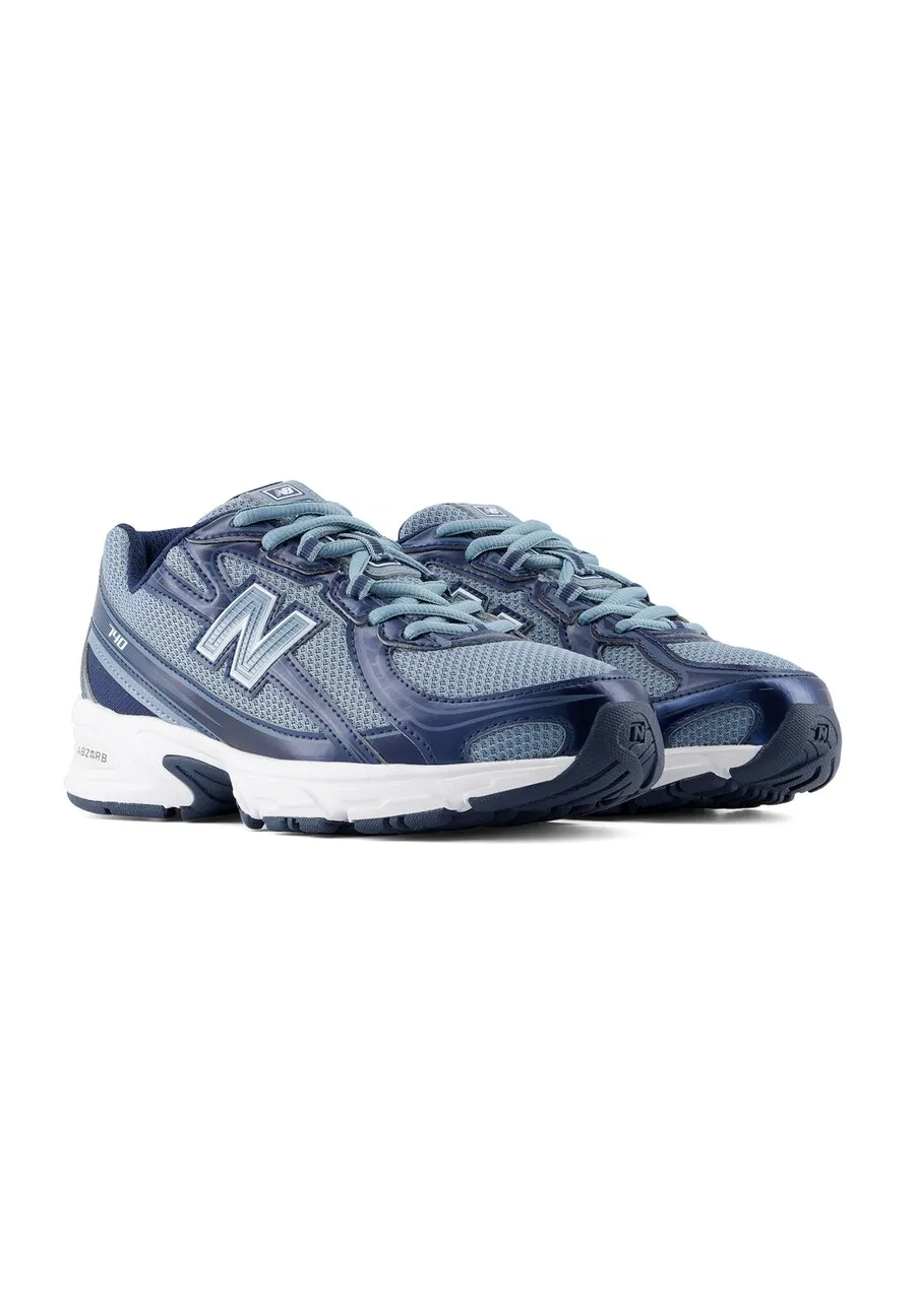 Кроссовки New Balance '740' в темно-синем и опаловом цвете — фото 3