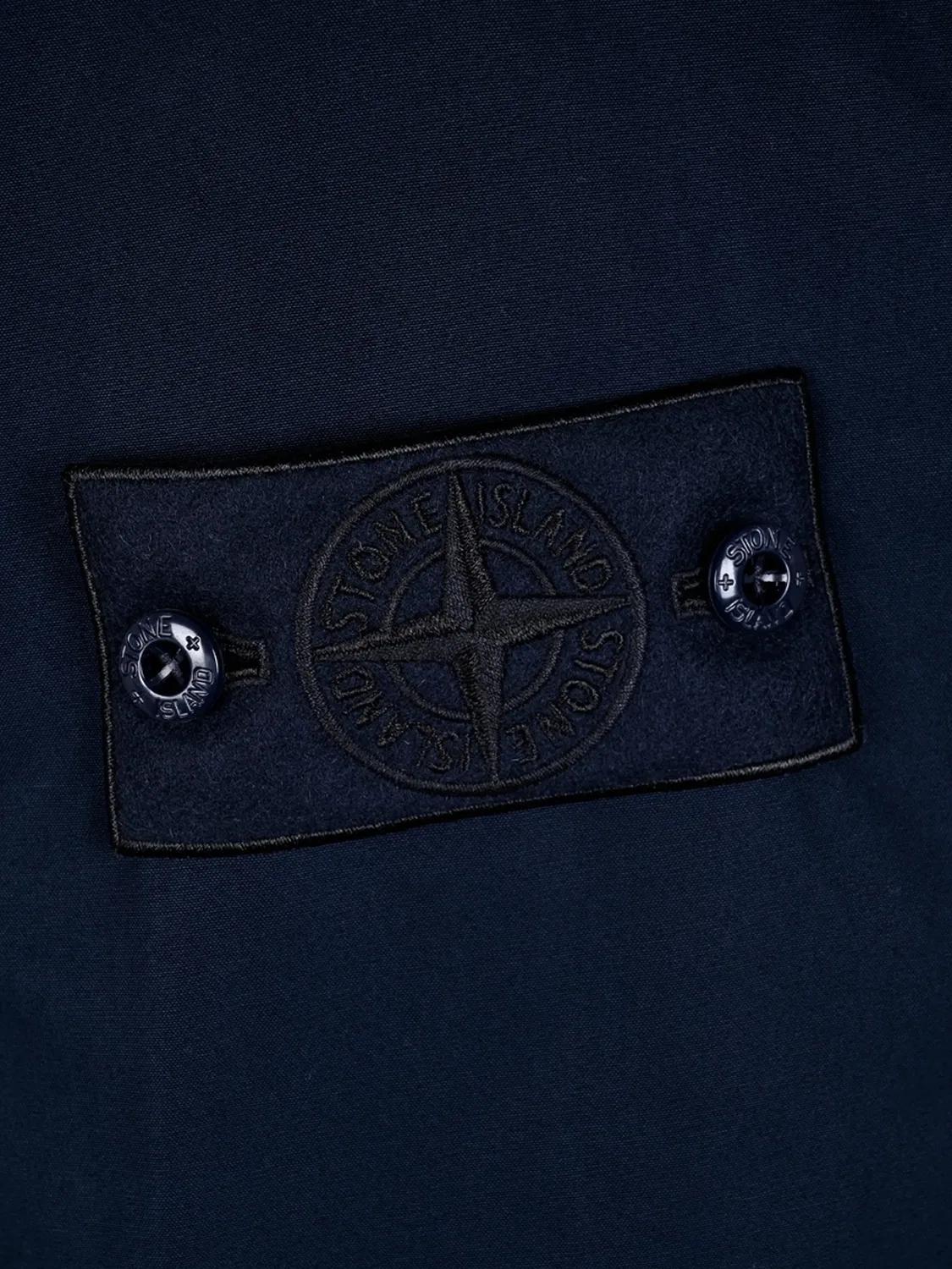 Stone Island Куртка-рубашка на молнии, синий — фото 2