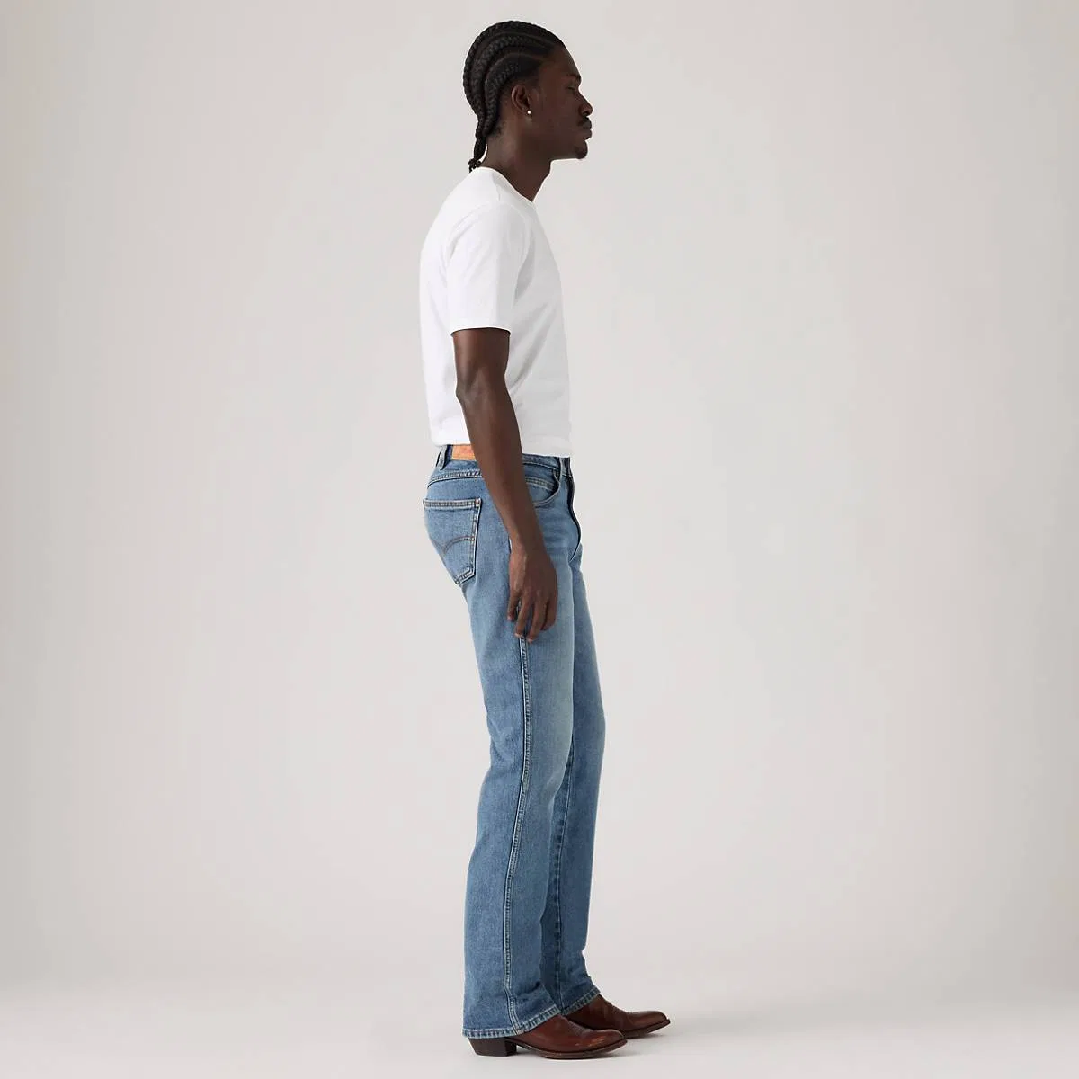Джинсы 537 Western Bootcut для мужчин Levi's, Throw The Lasso - Medium Wash — фото 4