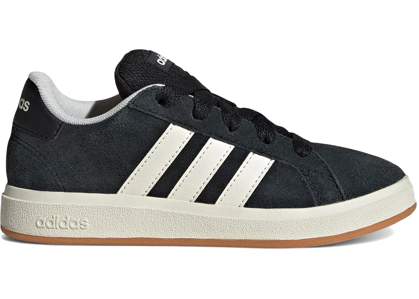 Детские кроссовки Lifestyle Adidas Grand Court 00s, Core Black/Off White/Gum