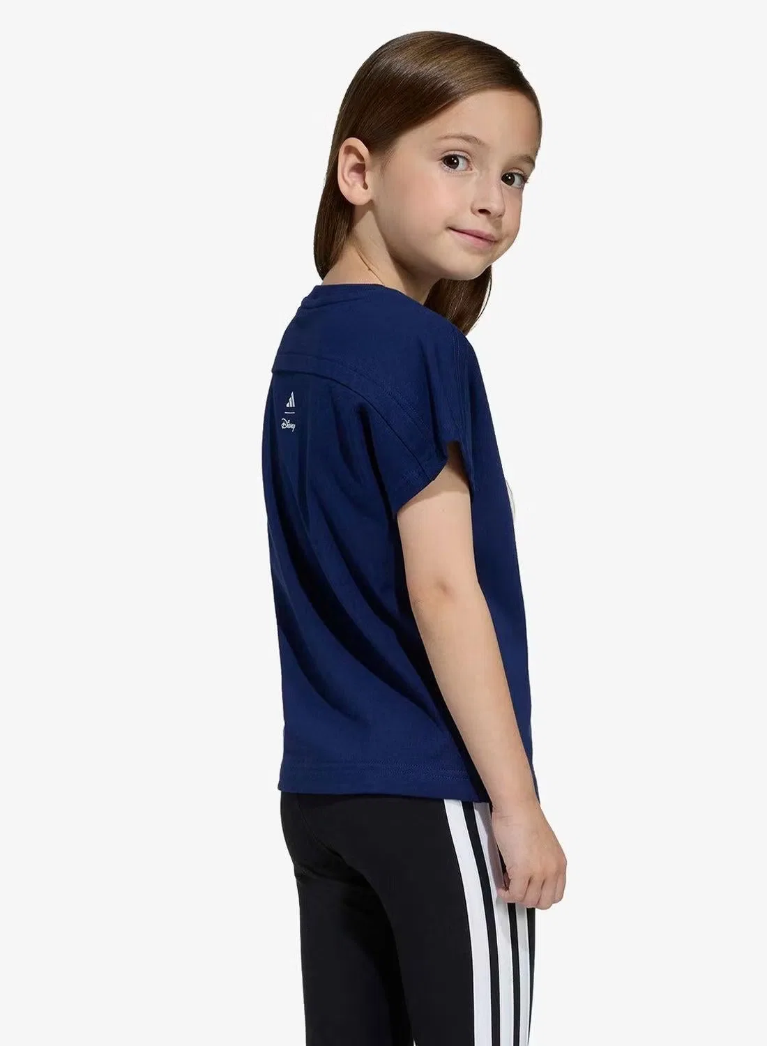 Футболка с принтом Disney Frozen Adidas, синий — фото 4