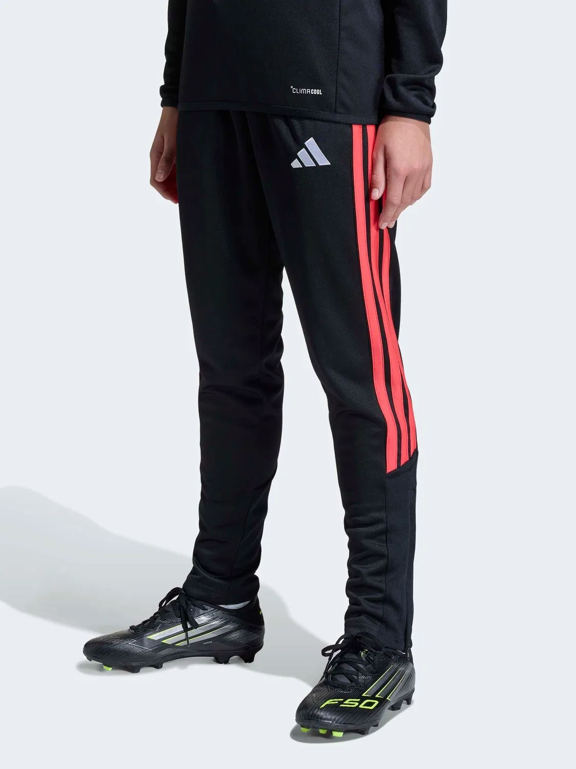 Тренировочные брюки Tiro 26 League adidas, черный/красный — фото 4
