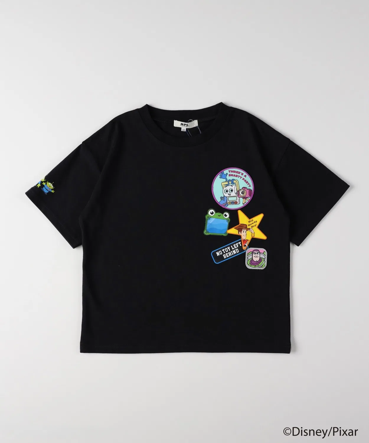 Детская футболка с принтом Toy Story 5, короткий рукав Right-on, Light Gray — фото 4