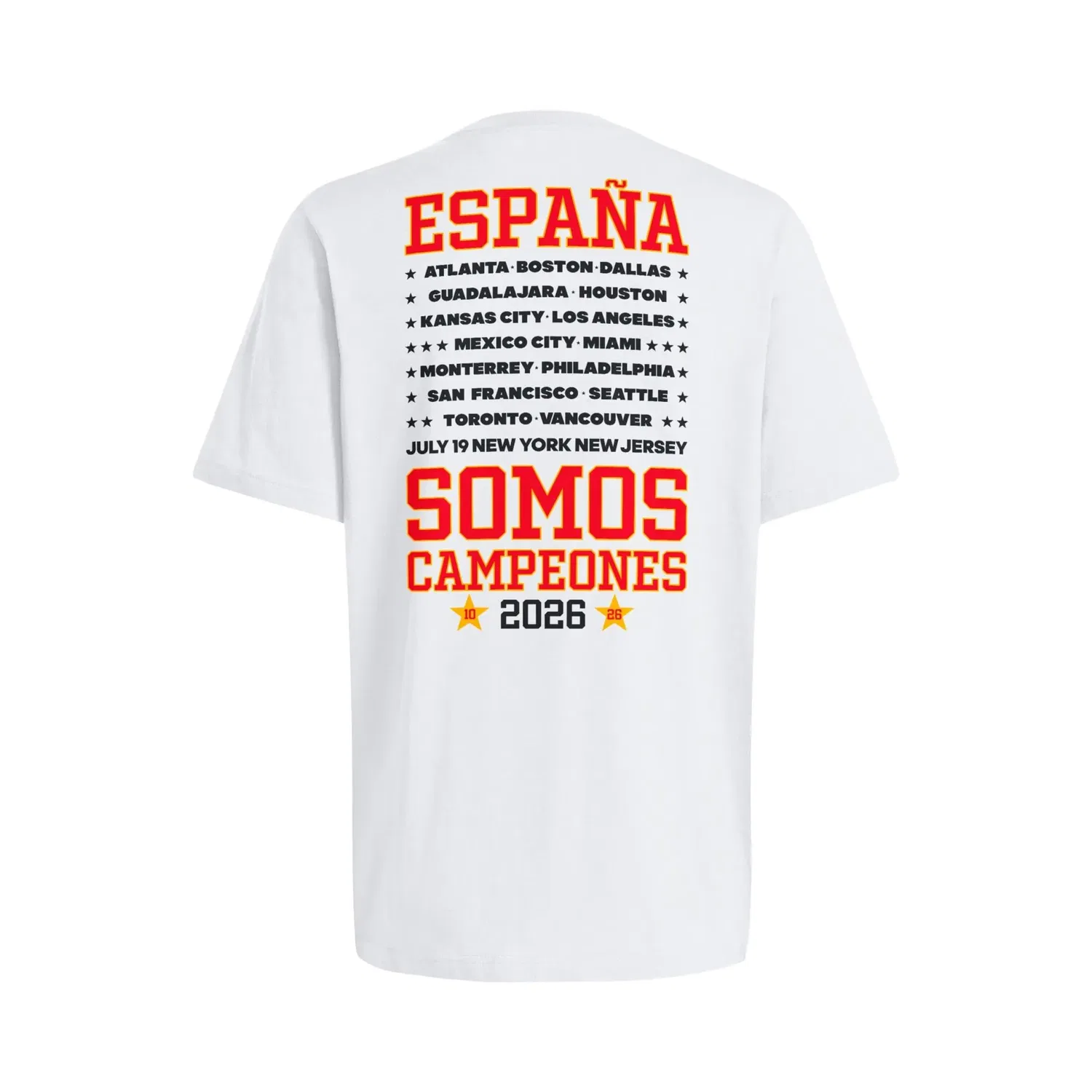 Футболка Adidas Spain Somos Campeones, белый — фото 2