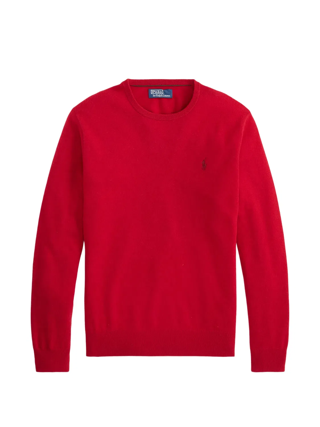 Шерстяной джемпер с V-образным вырезом Polo Ralph Lauren, красный