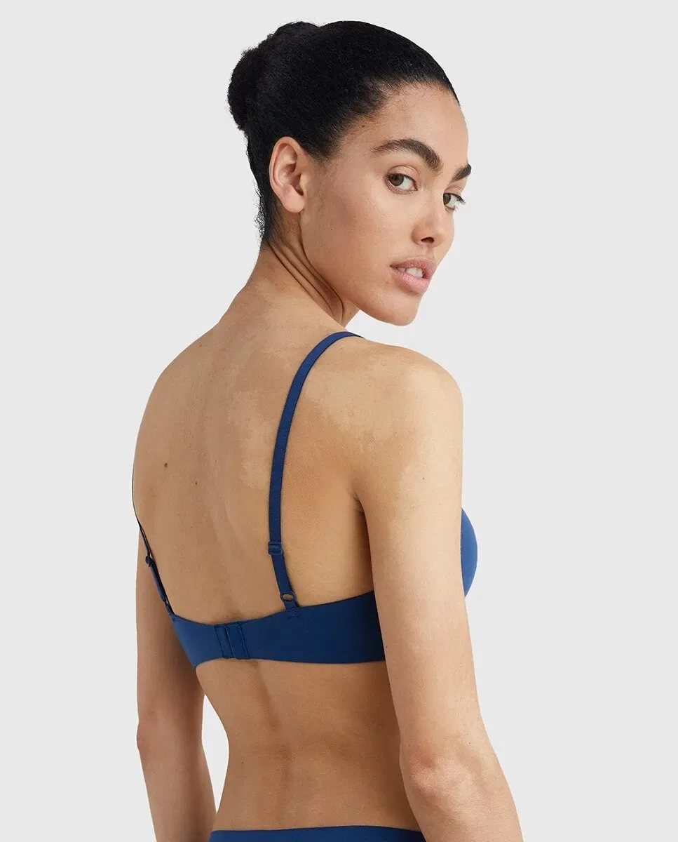 Женский бюстгальтер push-up из микрофибры Tommy Hilfiger, Azul — фото 2