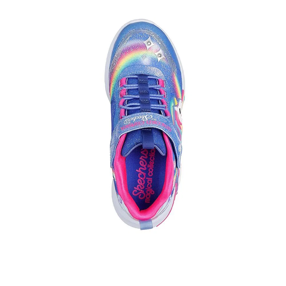 Детские кроссовки Skechers 302298L-BLMT, Цвет BLAU — фото 3