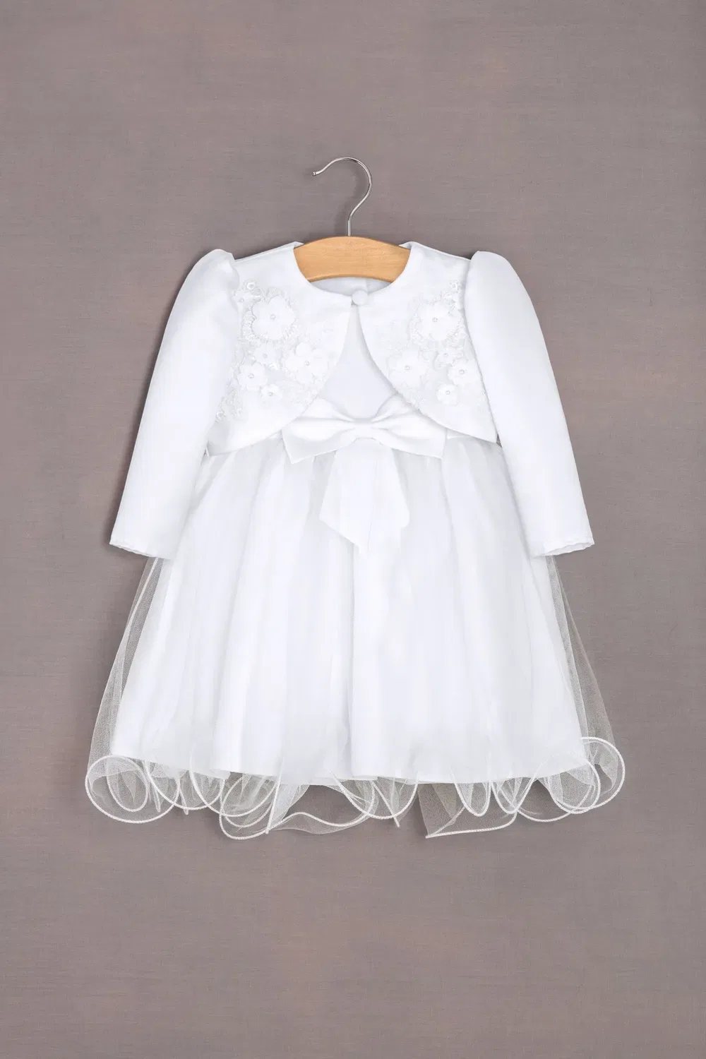 Детское платье-принцесса с болеро Baby Princess Uk Flower Girl Boutique, White