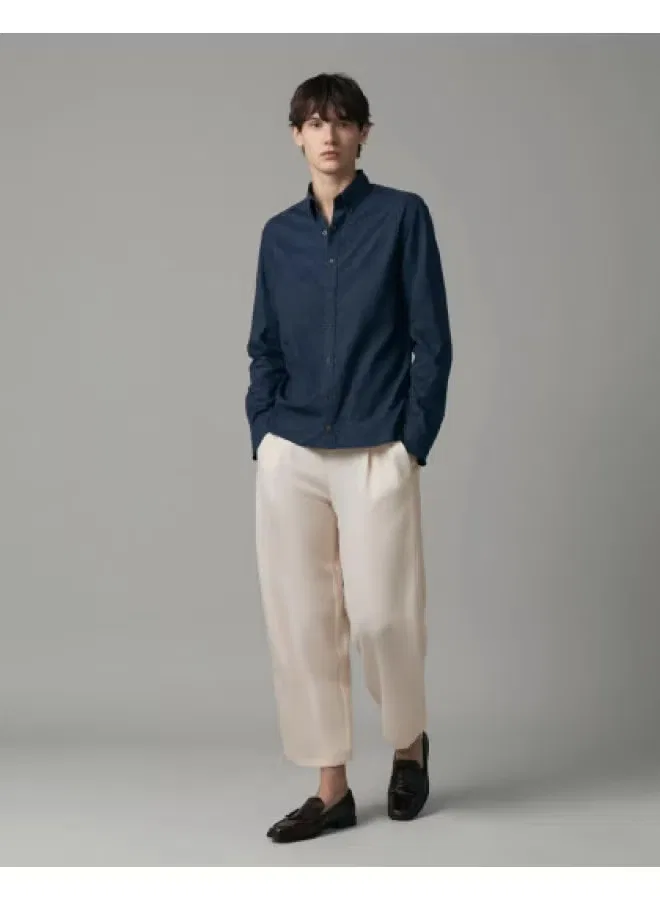 Брюки свободные широкие Zara, бежевый