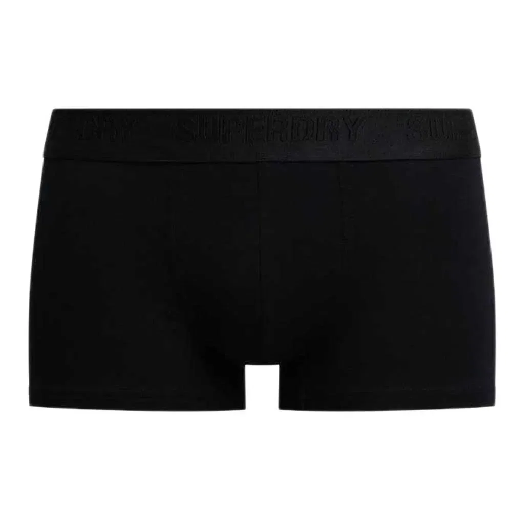 Трусы Superdry Slips 3 штуки, черный — фото 2